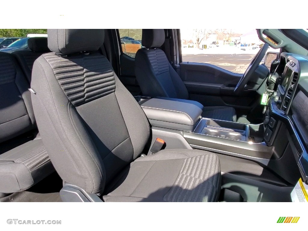 2021 F150 STX SuperCab 4x4 - Oxford White / Black photo #23