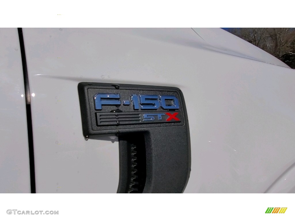 2021 F150 STX SuperCab 4x4 - Oxford White / Black photo #25