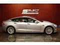 2017 Silver Metallic Tesla Model S 75D  photo #3