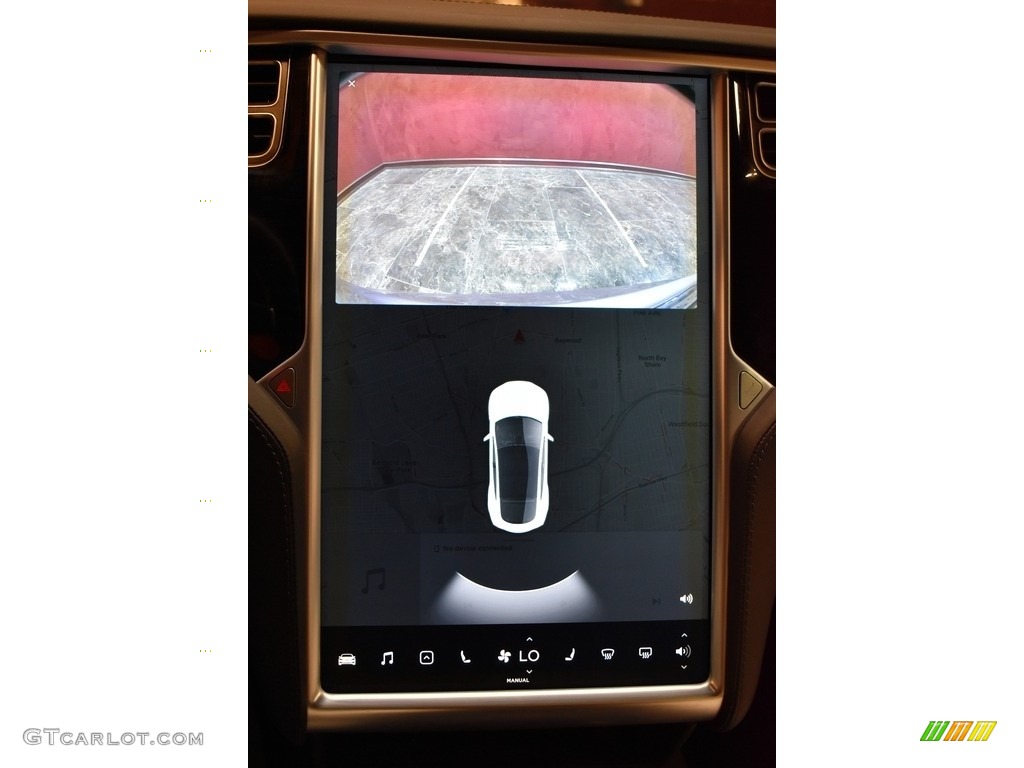 2017 Model S 75D - Silver Metallic / White photo #11