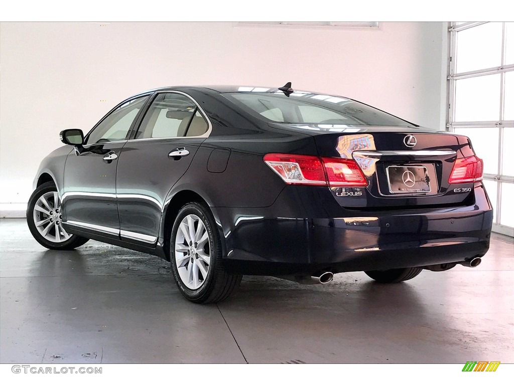 2010 ES 350 - Cerulean Blue Metallic / Parchment photo #10