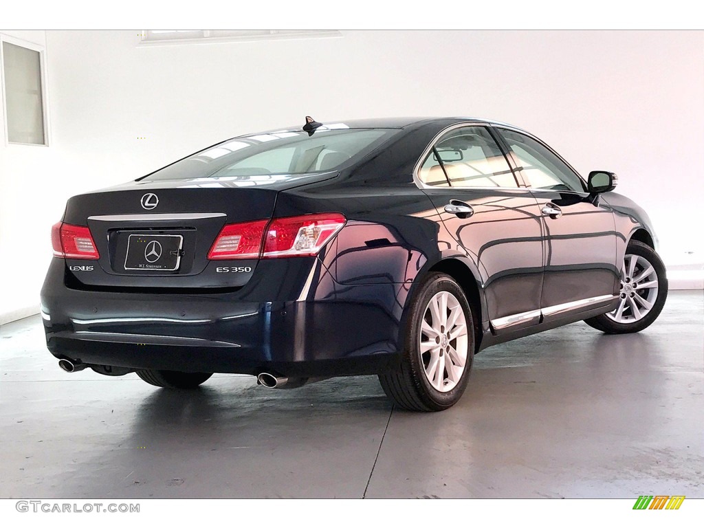 2010 ES 350 - Cerulean Blue Metallic / Parchment photo #13