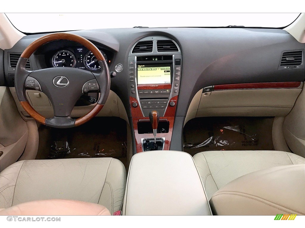 2010 ES 350 - Cerulean Blue Metallic / Parchment photo #15