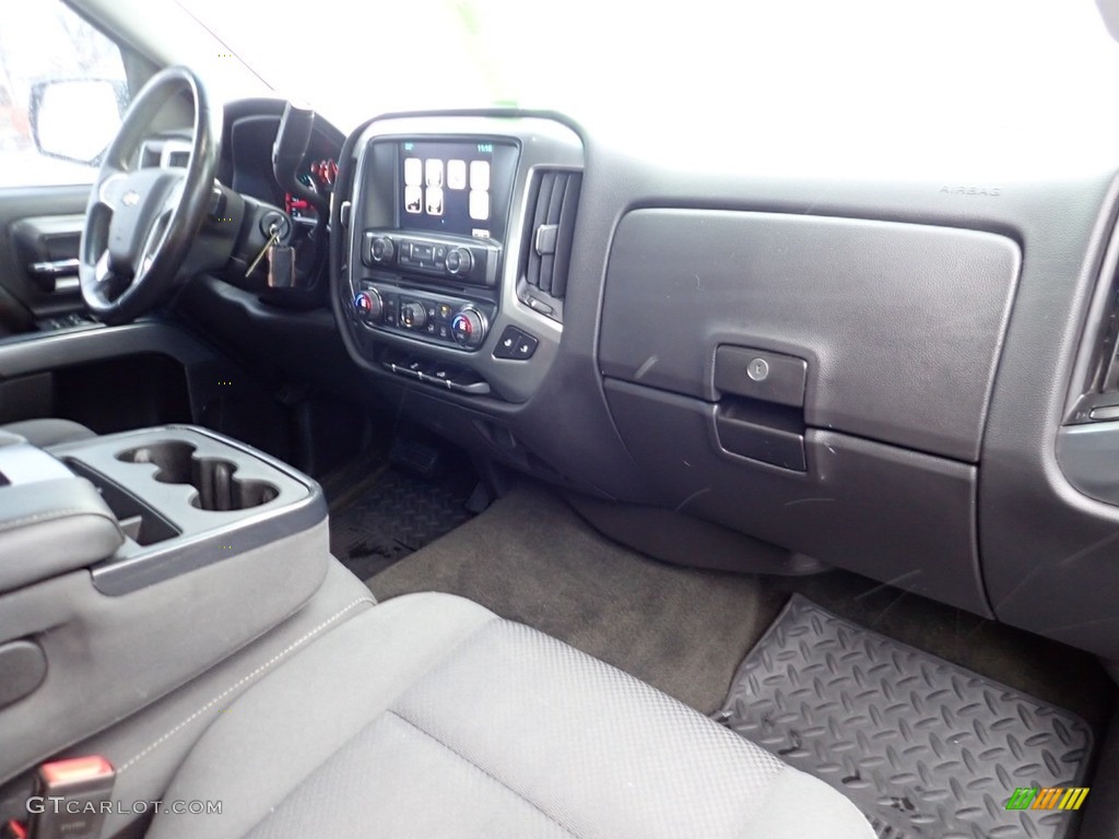 2015 Silverado 1500 LT Double Cab 4x4 - Black / Jet Black photo #14