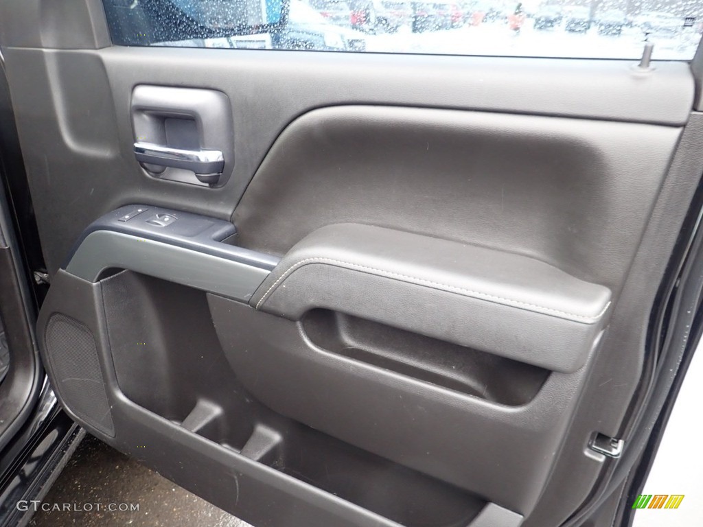 2015 Silverado 1500 LT Double Cab 4x4 - Black / Jet Black photo #15