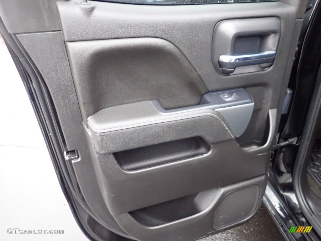 2015 Silverado 1500 LT Double Cab 4x4 - Black / Jet Black photo #23