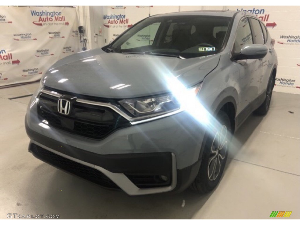 2021 CR-V EX-L AWD - Sonic Gray Pearl / Black photo #3