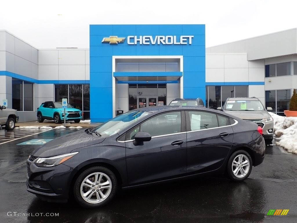 2016 Cruze LT Sedan - Blue Ray Metallic / Jet Black photo #1
