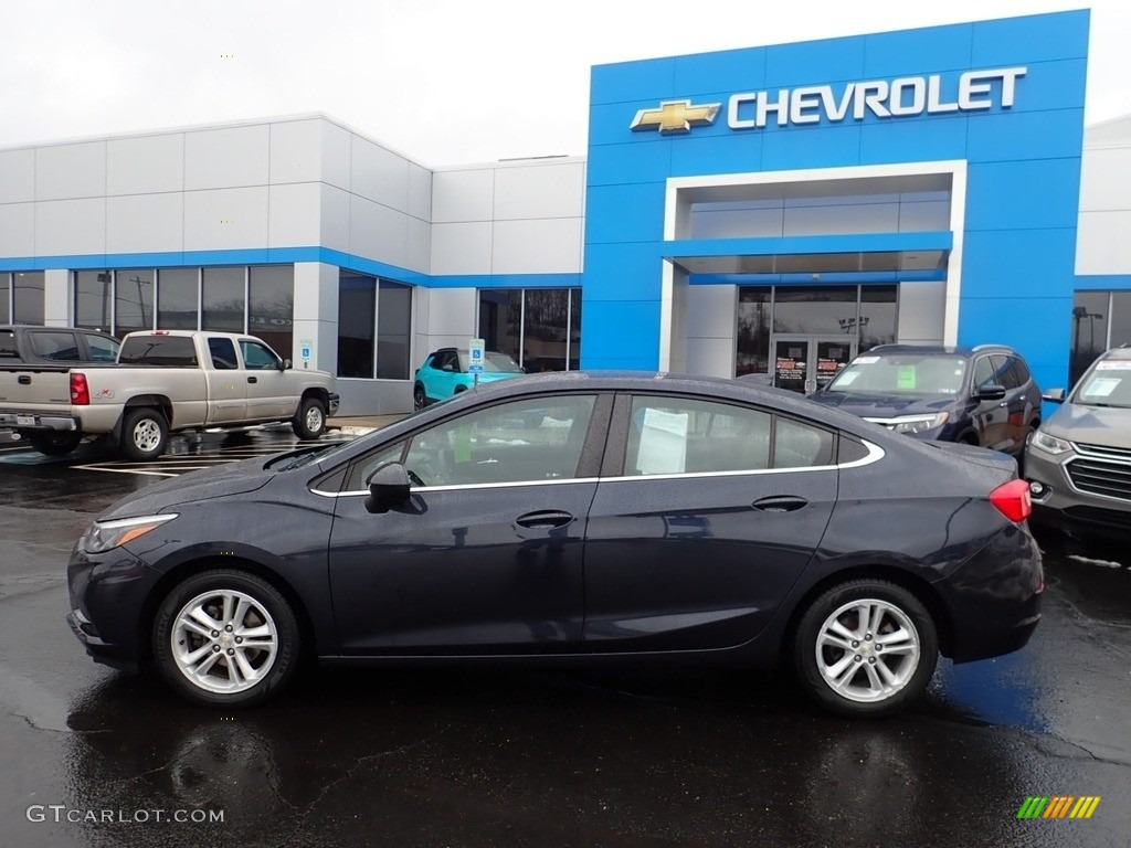 2016 Cruze LT Sedan - Blue Ray Metallic / Jet Black photo #3
