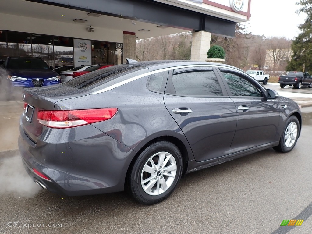 2018 Optima LX - Platinum Graphite / Black photo #2