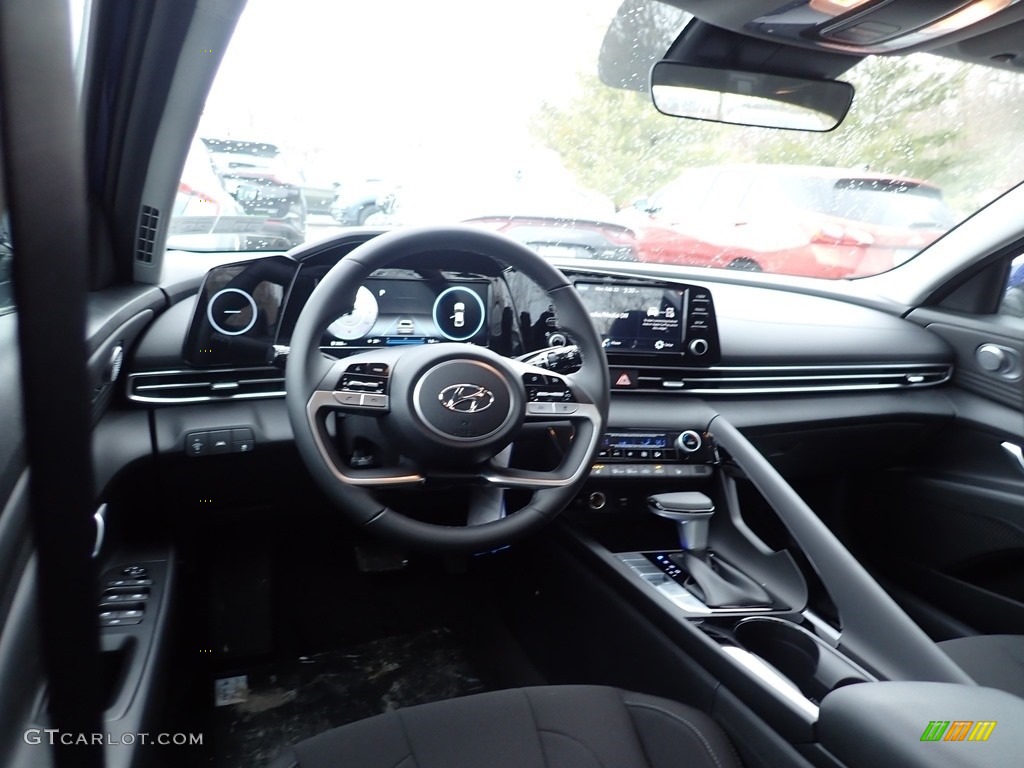 2021 Elantra SEL - Intense Blue / Black photo #9