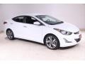 White 2016 Hyundai Elantra Limited
