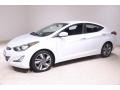 2016 White Hyundai Elantra Limited  photo #3
