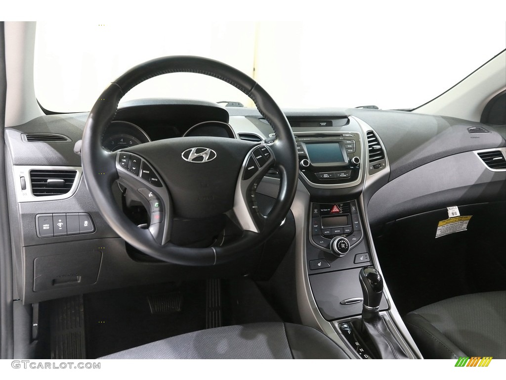 2016 Elantra Limited - White / Black photo #6