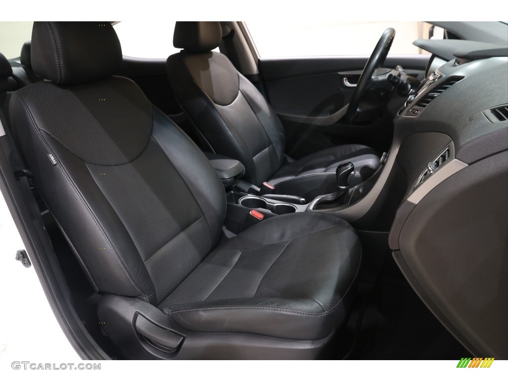 2016 Elantra Limited - White / Black photo #15