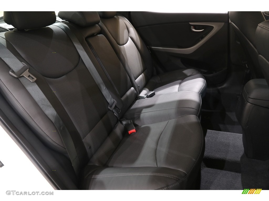 2016 Elantra Limited - White / Black photo #16