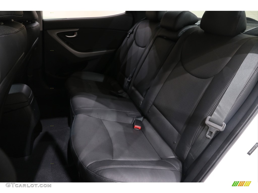 2016 Elantra Limited - White / Black photo #17