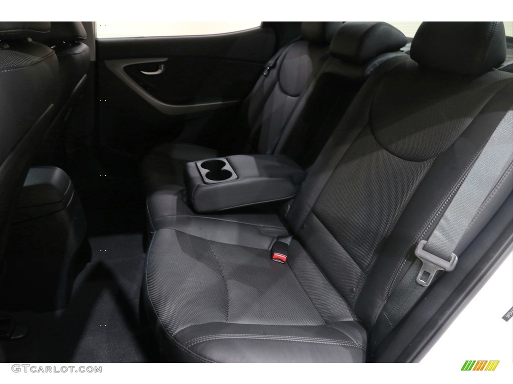 2016 Elantra Limited - White / Black photo #18