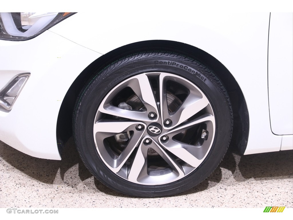 2016 Elantra Limited - White / Black photo #21