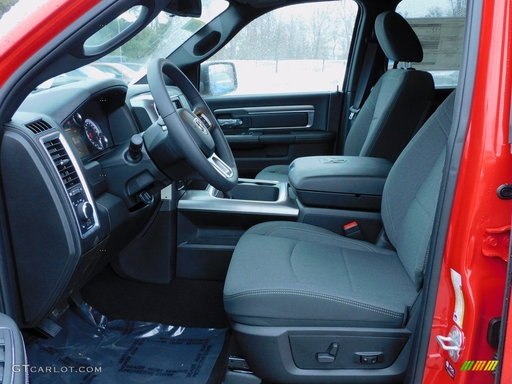 Black Interior 2021 Ram 1500 Classic Quad Cab 4x4 Photo #141162646