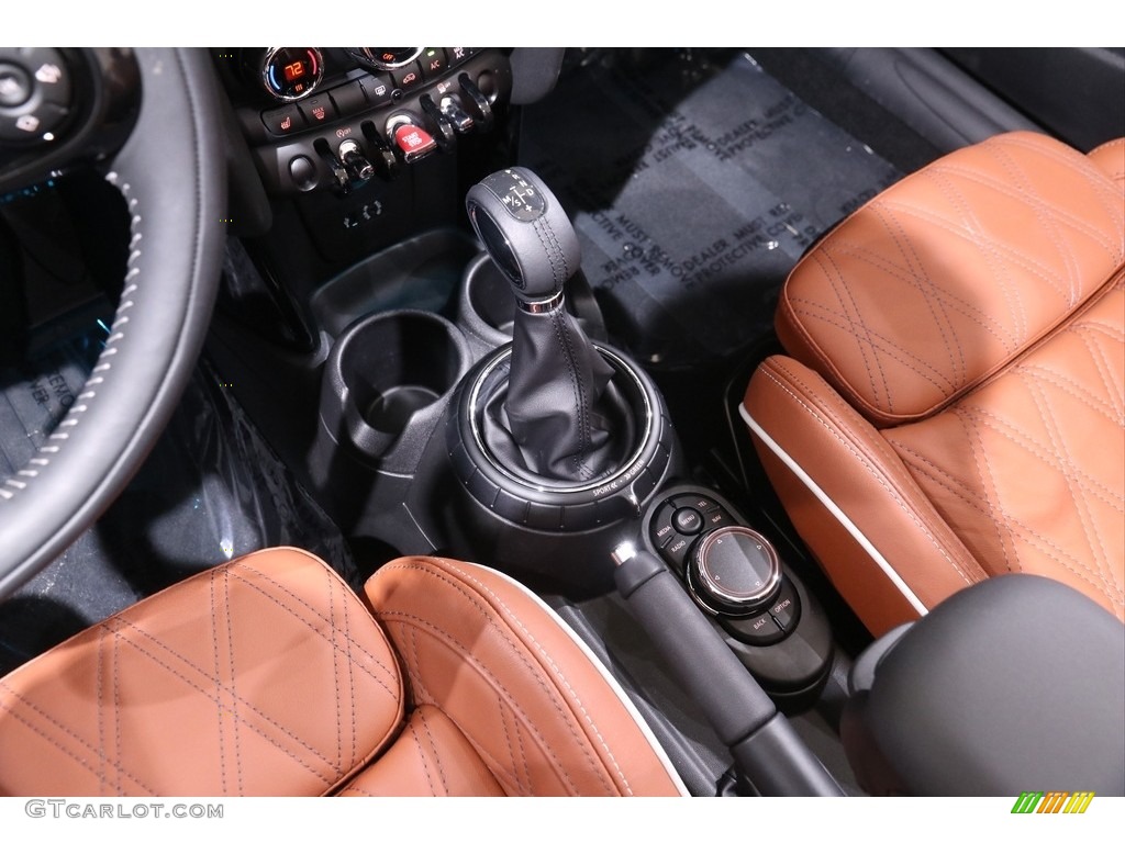 2017 Convertible Cooper S - Lapisluxury Blue / Chesterfield Leather/Malt Brown photo #15