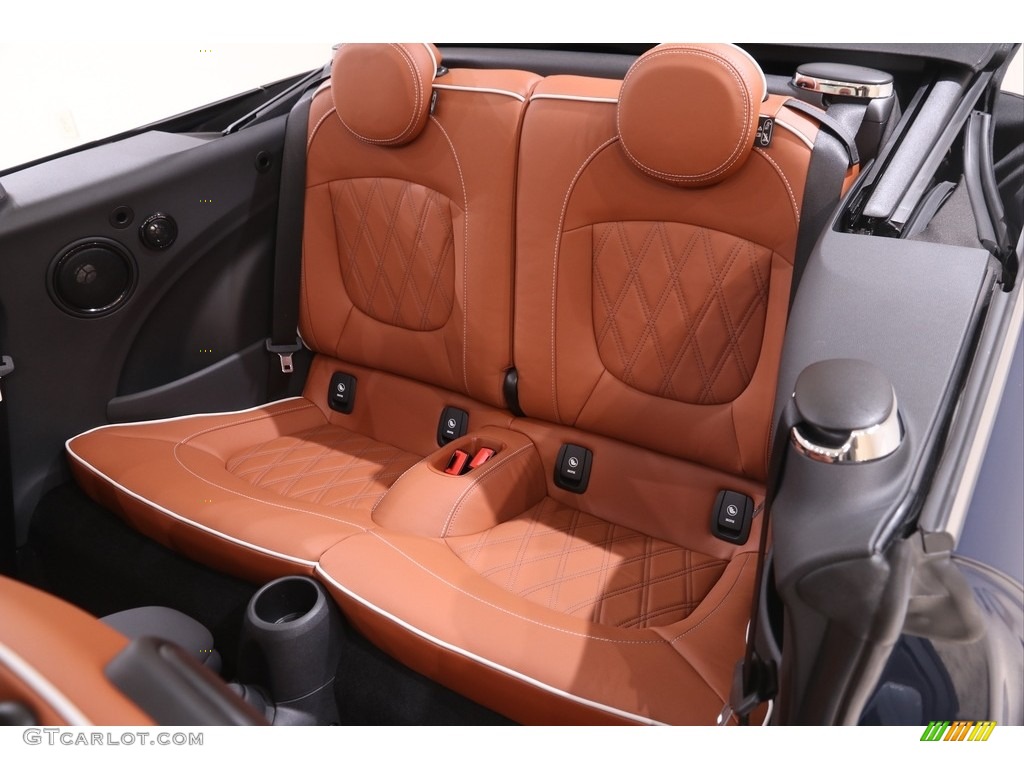 2017 Convertible Cooper S - Lapisluxury Blue / Chesterfield Leather/Malt Brown photo #19