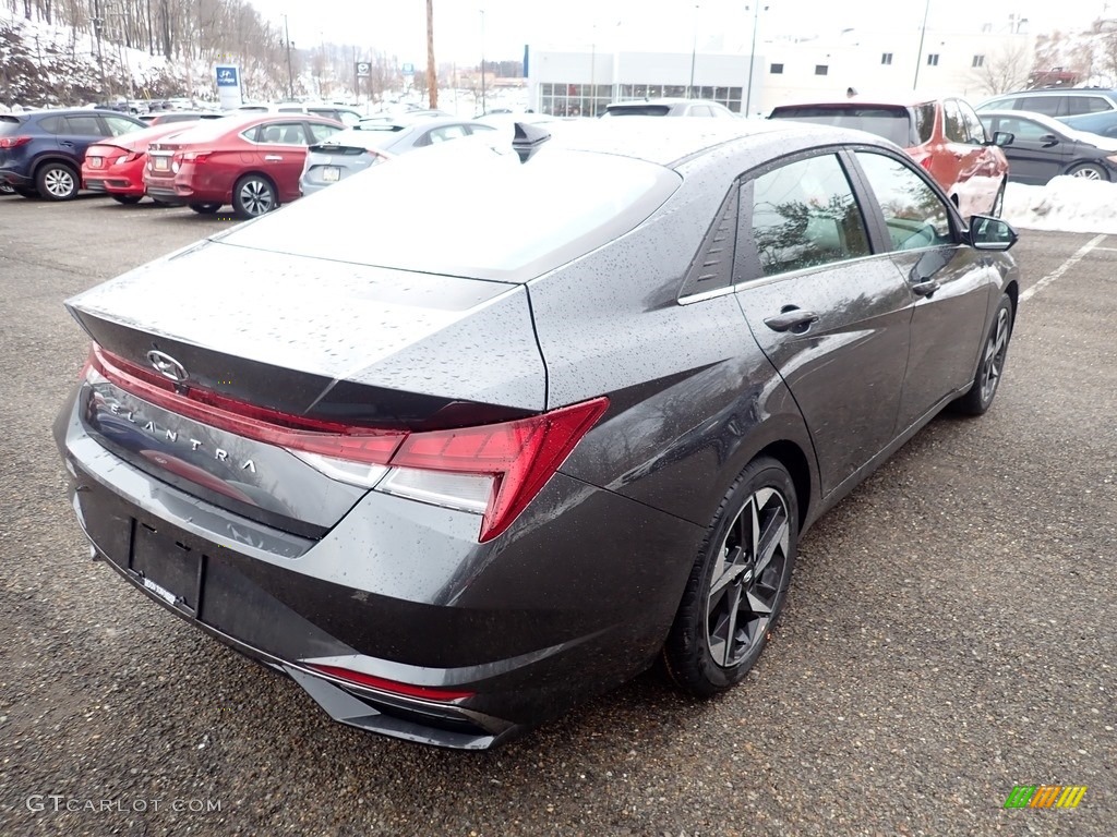 2021 Elantra SEL - Portofino Gray / Black photo #2