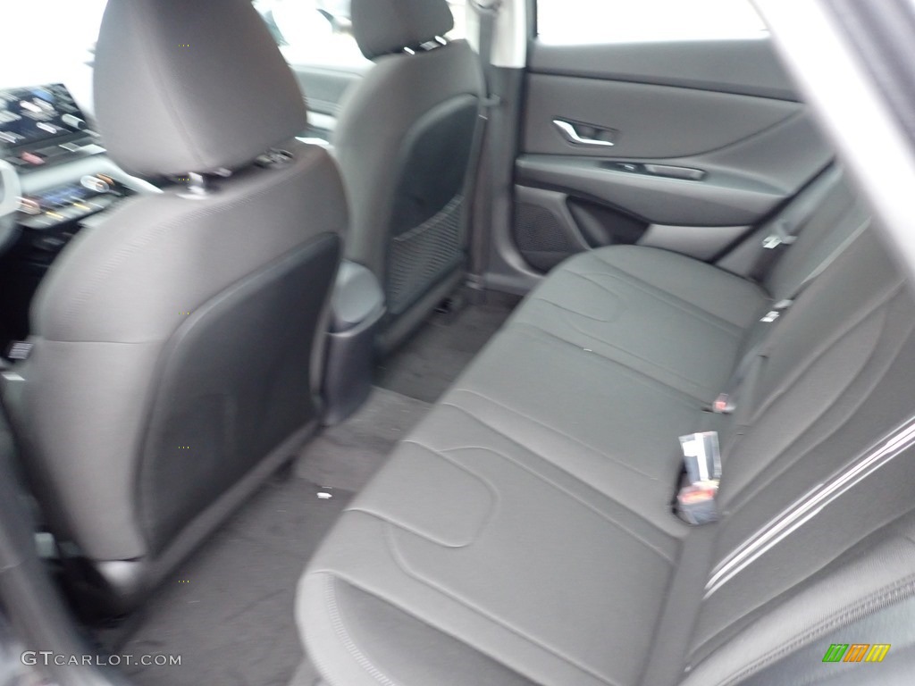 2021 Elantra SEL - Portofino Gray / Black photo #8