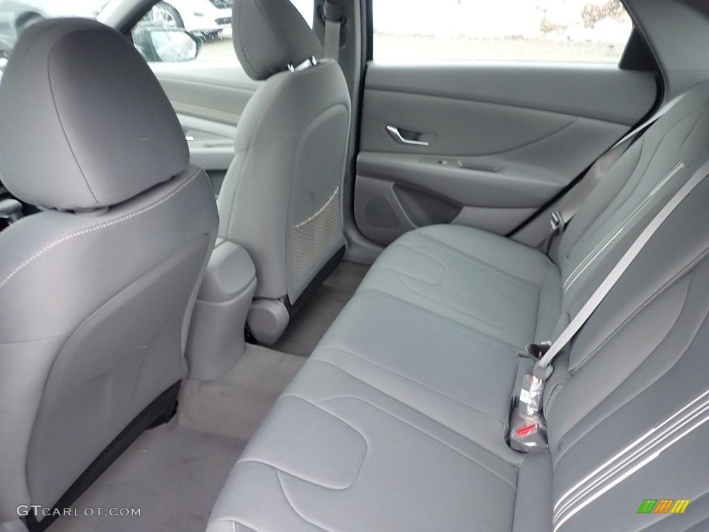 2021 Elantra SEL - Phantom Black / Medium Gray photo #8