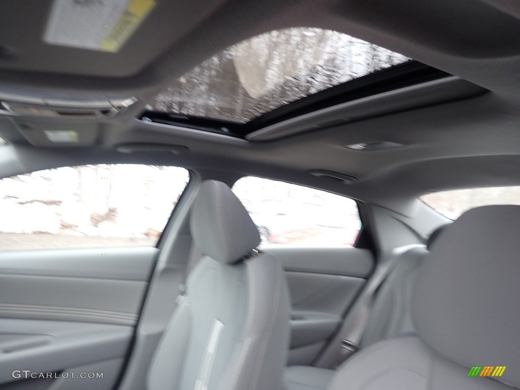 2021 Elantra SEL - Phantom Black / Medium Gray photo #13