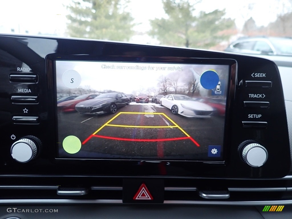 2021 Elantra SEL - Phantom Black / Medium Gray photo #15