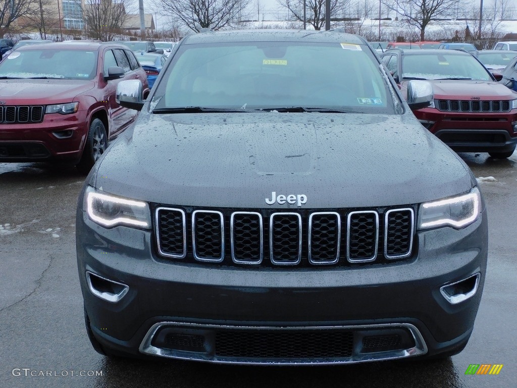 2021 Grand Cherokee Limited 4x4 - Granite Crystal Metallic / Light Frost Beige/Black photo #2