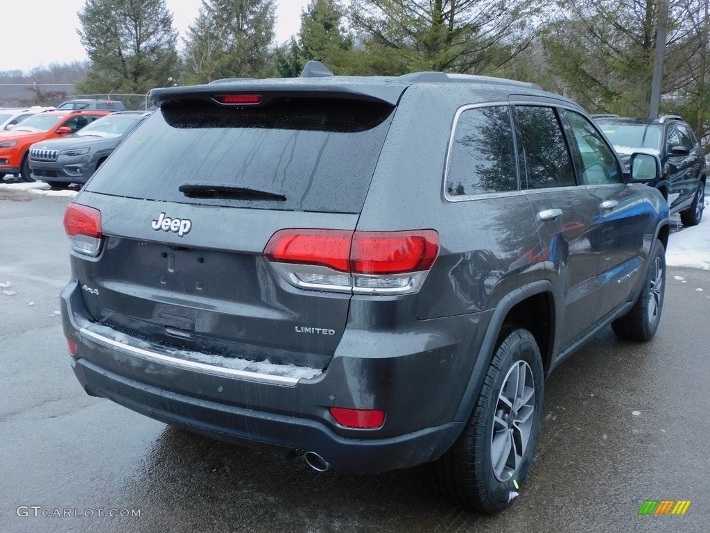 2021 Grand Cherokee Limited 4x4 - Granite Crystal Metallic / Light Frost Beige/Black photo #5