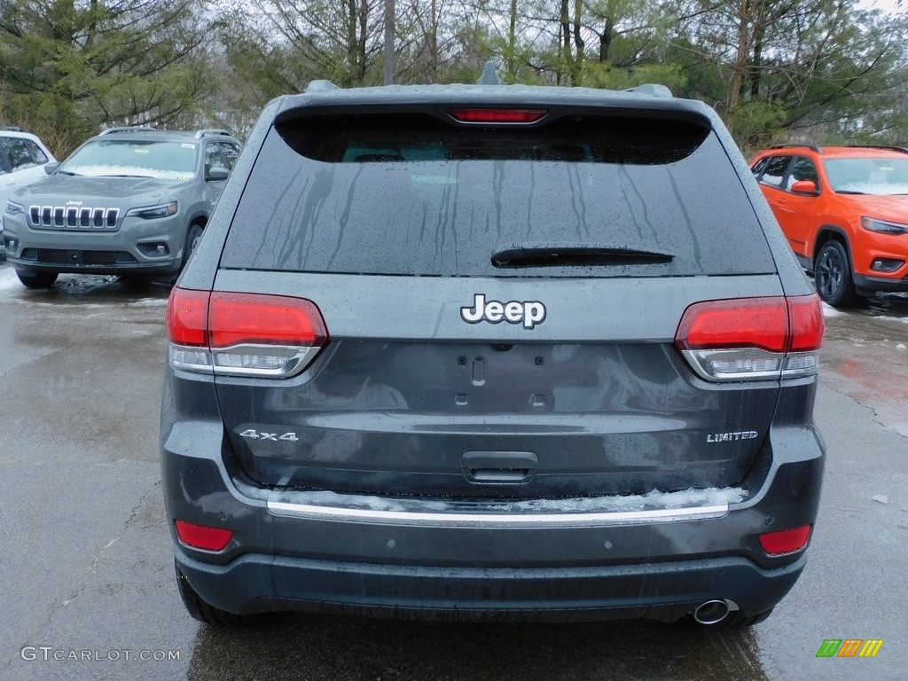 2021 Grand Cherokee Limited 4x4 - Granite Crystal Metallic / Light Frost Beige/Black photo #6