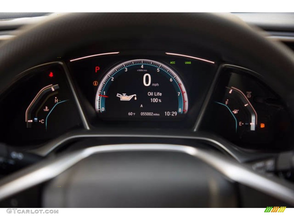 2017 Honda Civic EX-T Sedan Gauges Photo #141165028