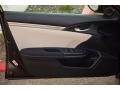 Ivory 2017 Honda Civic EX-T Sedan Door Panel