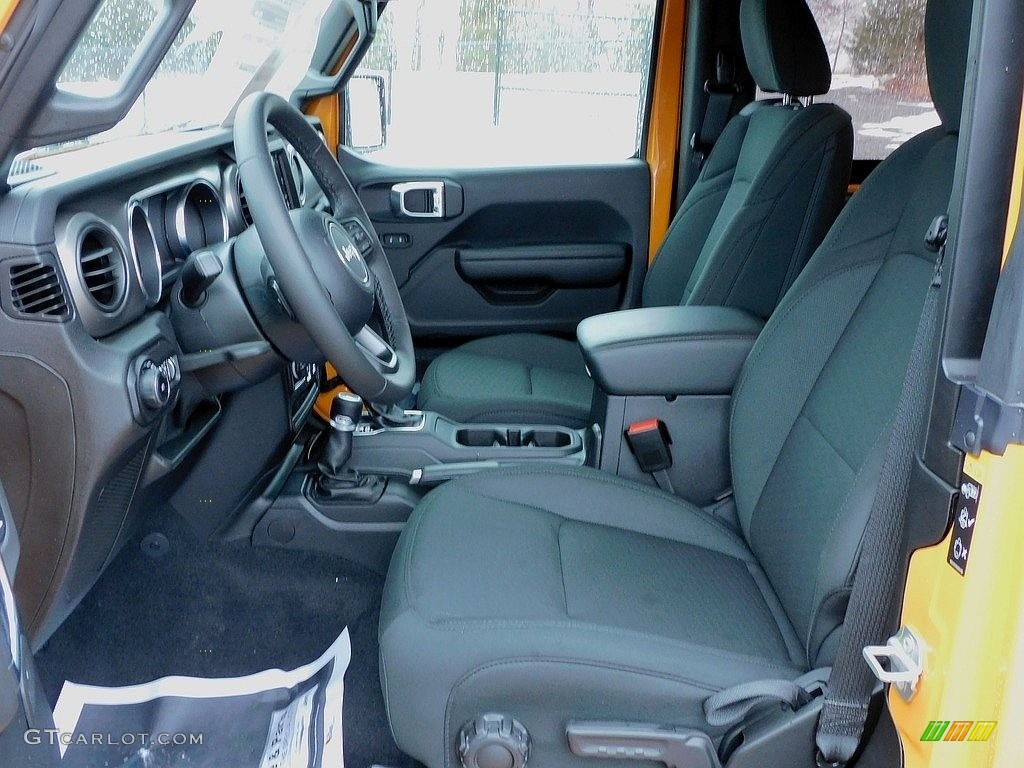 2021 Jeep Wrangler Willys 4x4 Front Seat Photo #141165694