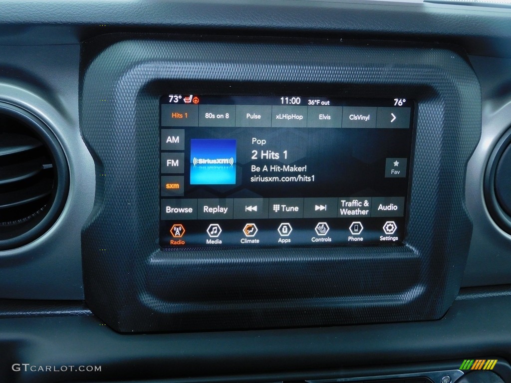 2021 Jeep Wrangler Willys 4x4 Controls Photo #141165760