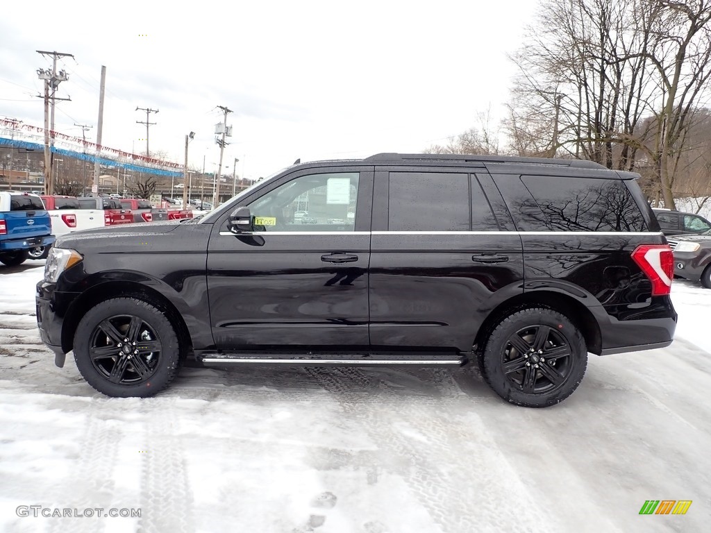 Agate Black 2021 Ford Expedition XLT 4x4 Exterior Photo #141165850