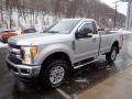 Ingot Silver - F250 Super Duty XLT Regular Cab 4x4 Photo No. 6