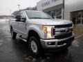 Ingot Silver - F250 Super Duty XLT Regular Cab 4x4 Photo No. 8