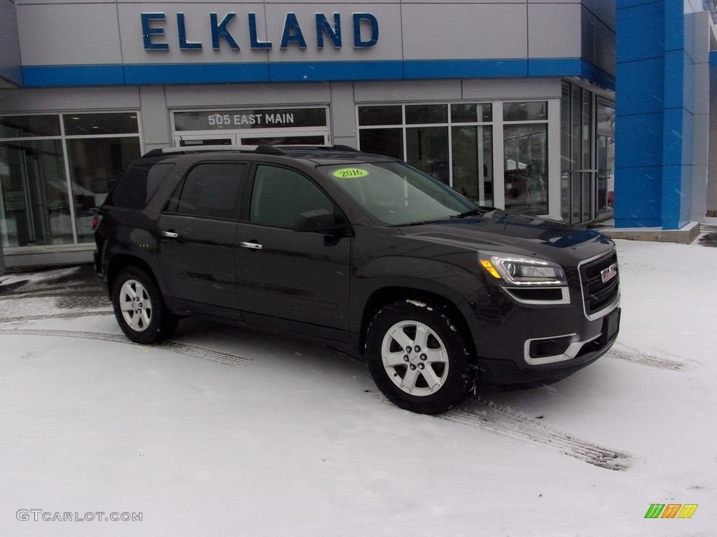 2016 Acadia SLE AWD - Iridium Metallic / Ebony photo #1