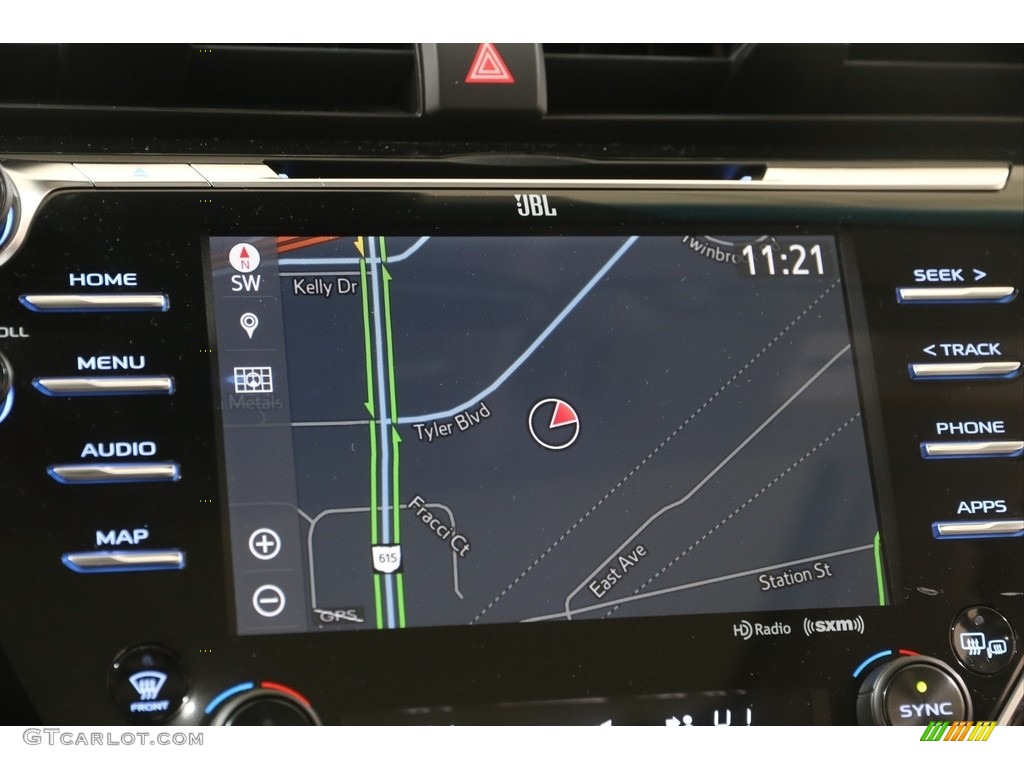 2018 Camry XLE V6 - Wind Chill Pearl / Ash photo #10