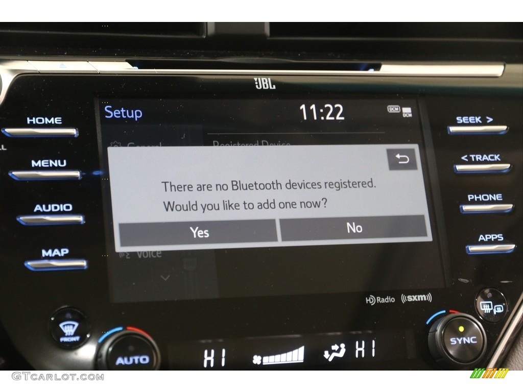 2018 Camry XLE V6 - Wind Chill Pearl / Ash photo #12