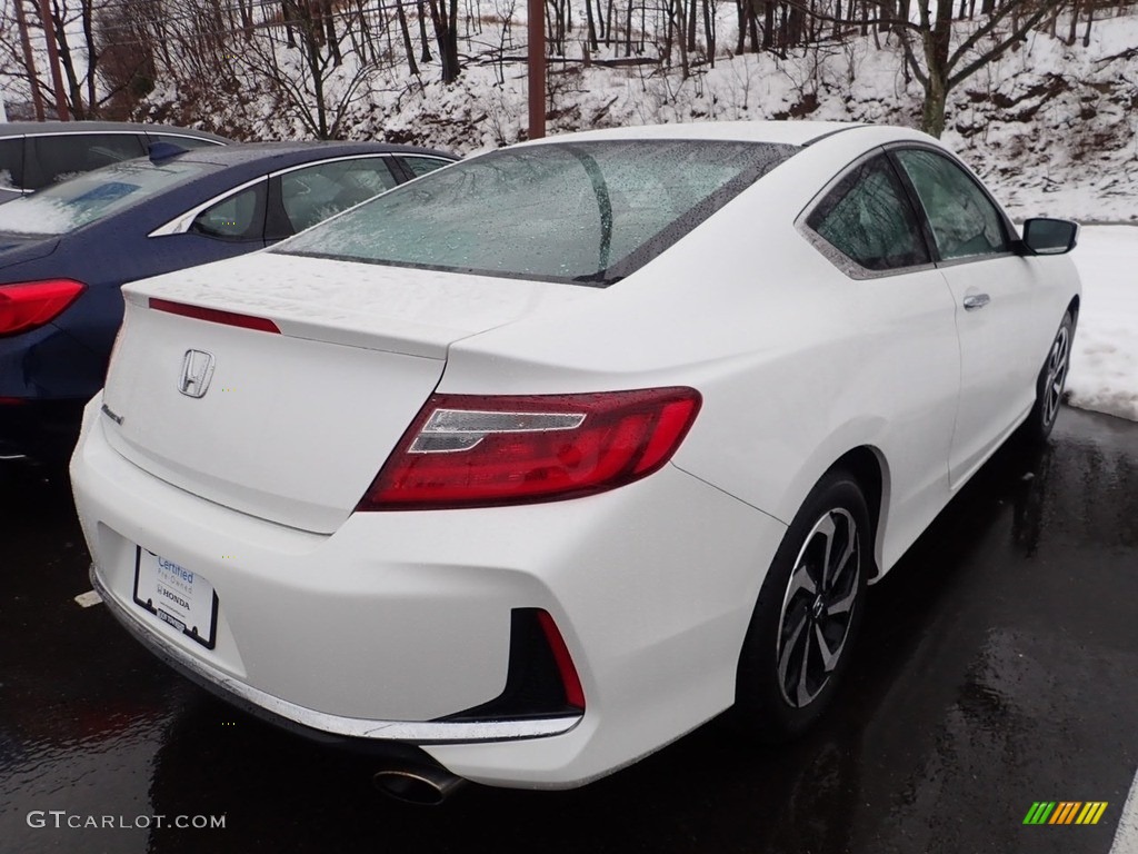 2017 Accord LX-S Coupe - White Orchid Pearl / Black photo #4
