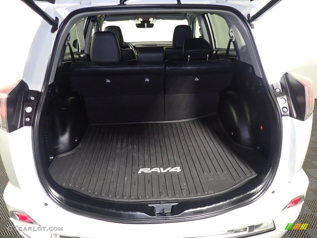 2017 RAV4 Platinum - Blizzard Pearl White / Black photo #19