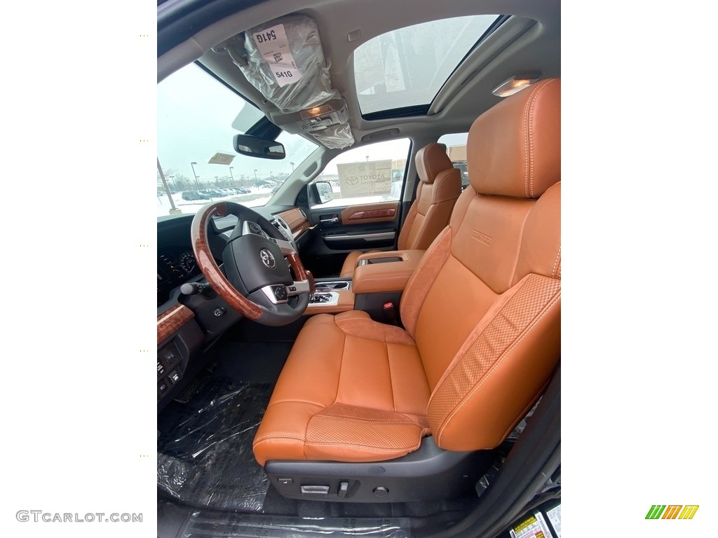 1794 Edition Brown/Black Interior 2021 Toyota Tundra 1794 CrewMax 4x4 Photo #141168038