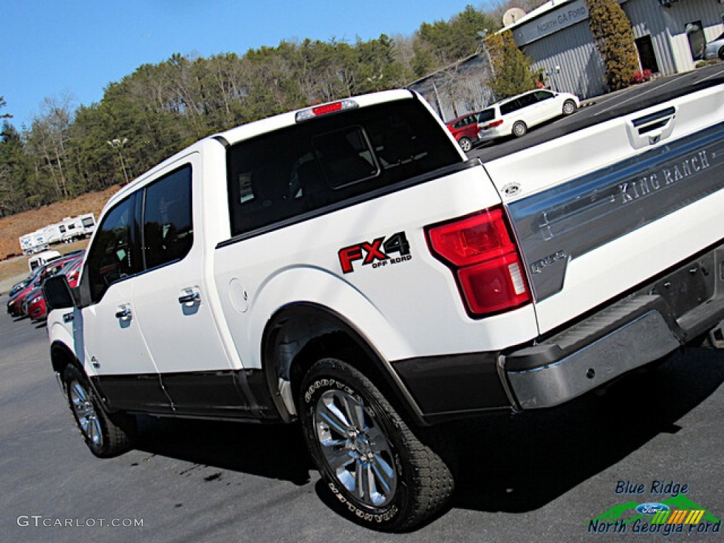 2020 F150 King Ranch SuperCrew 4x4 - Star White / King Ranch Kingsville/Java photo #32