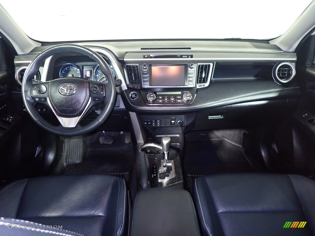2017 RAV4 Platinum - Blizzard Pearl White / Black photo #28