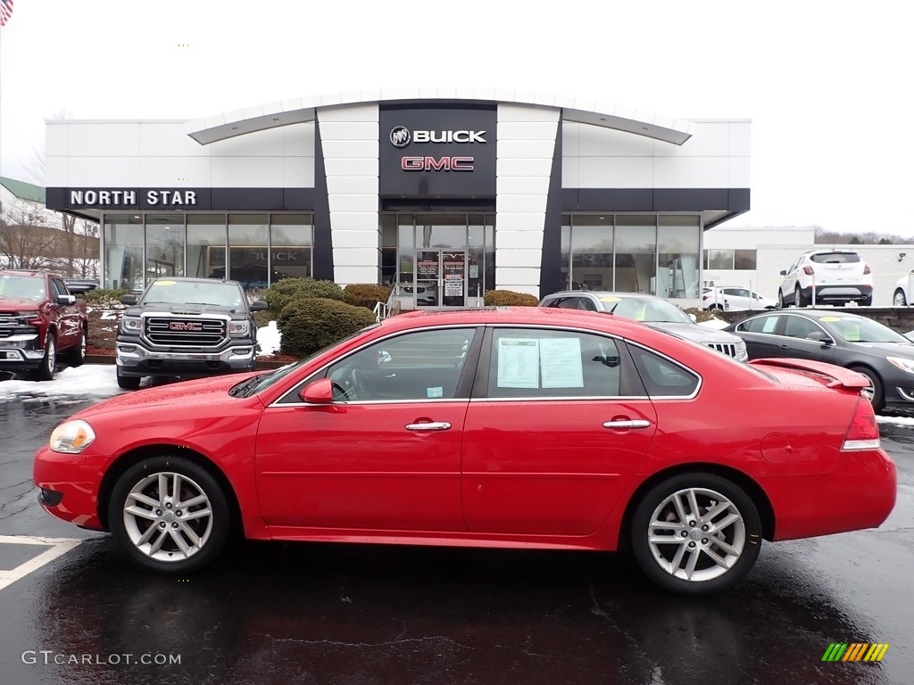 2013 Impala LTZ - Victory Red / Ebony photo #14